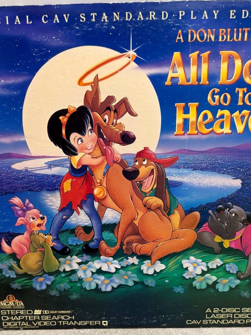 All Dogs Go to Heaven 2 disc (Laserdisc) special cab standard play edition